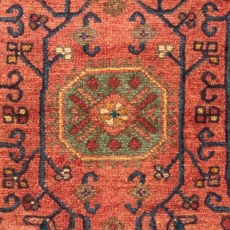 Persisk tæppe - Nomadisk - 130 x 80 cm - lysrød