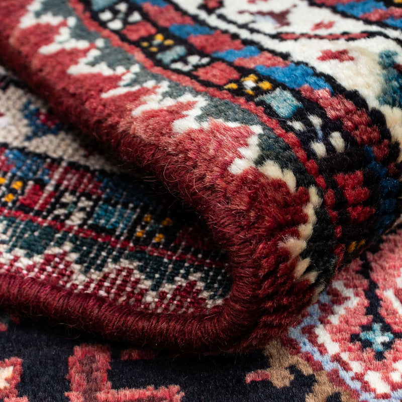Persisk tæppe - Nomadisk - 126 x 73 cm - lysrød
