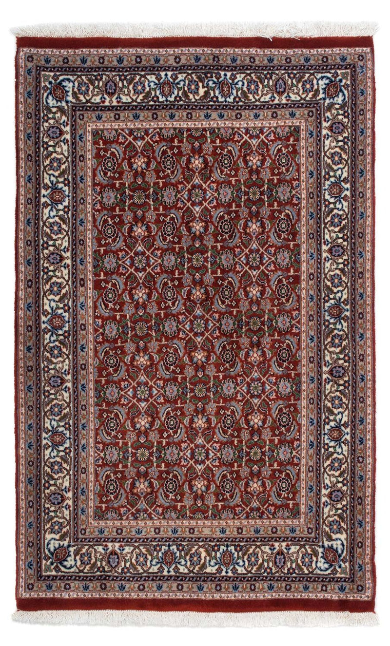Persisk tæppe - Classic - 140 x 95 cm - mørkerød