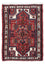 Persisk tæppe - Nomadisk - 116 x 84 cm - mørkerød