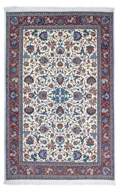 Qom Tæppe 137x215cm - Persisk tæppe