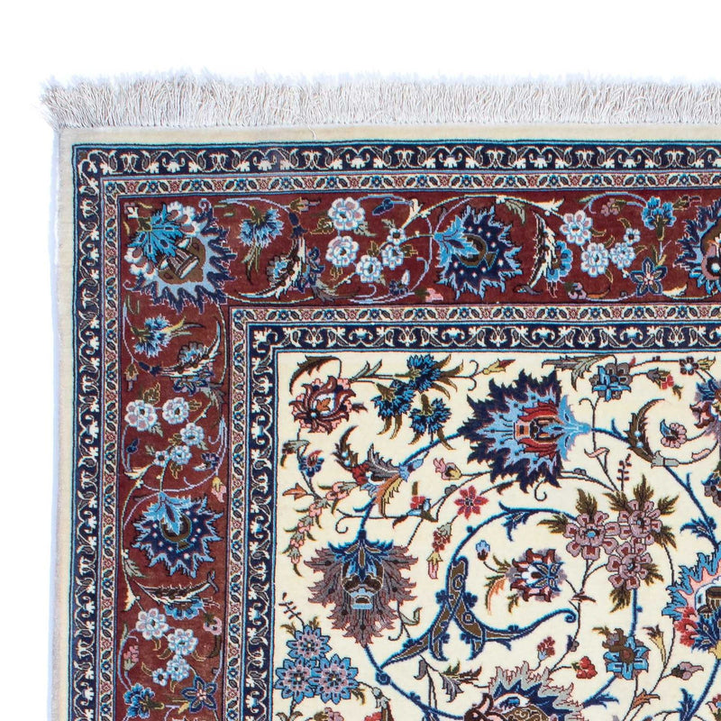 Persisk tæppe - Ghom - 215 x 137 cm - beige