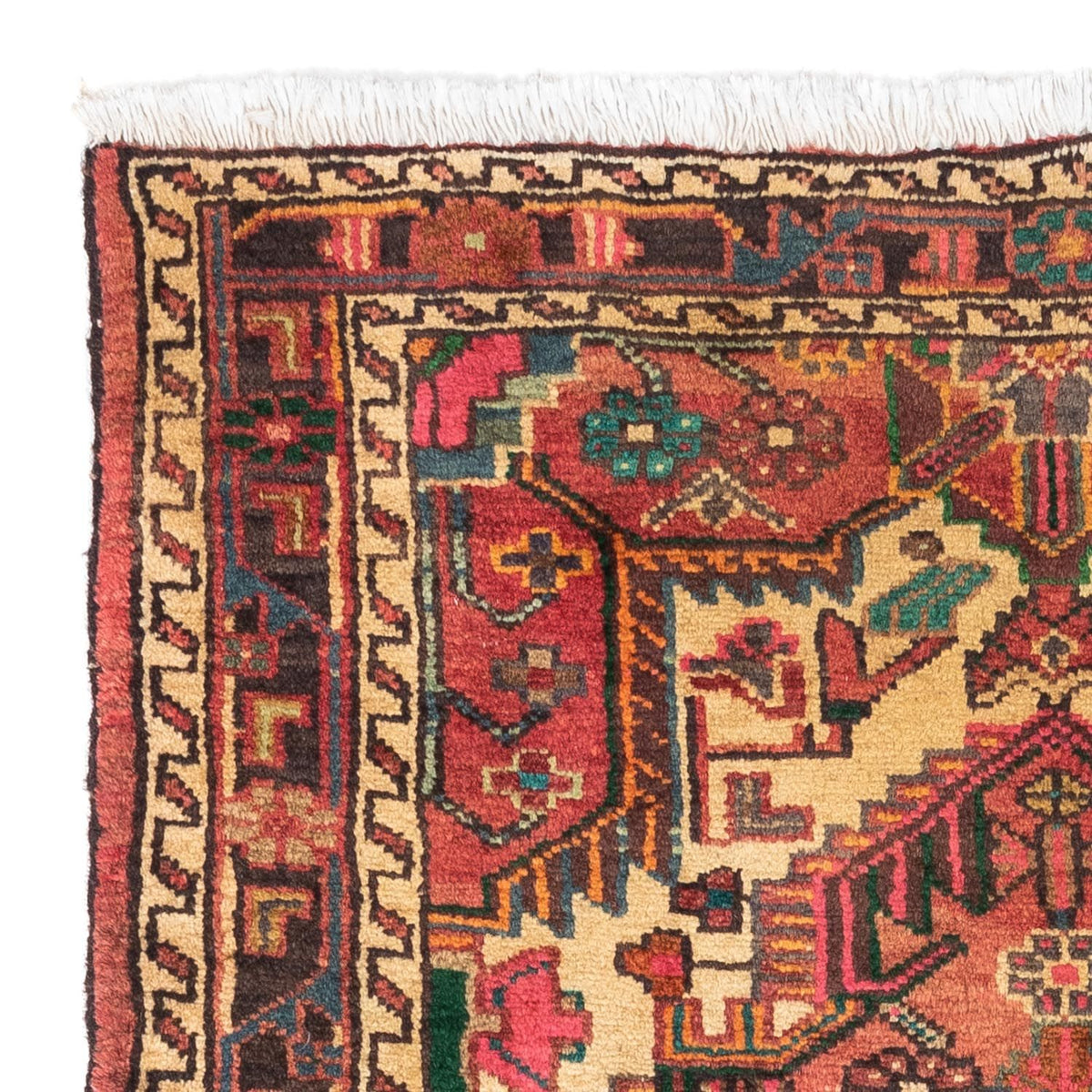 Persisk tæppe - Classic - 125 x 84 cm - lysrød