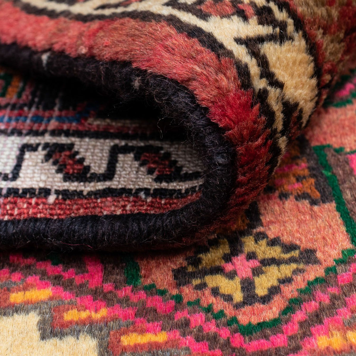 Persisk tæppe - Classic - 125 x 84 cm - lysrød