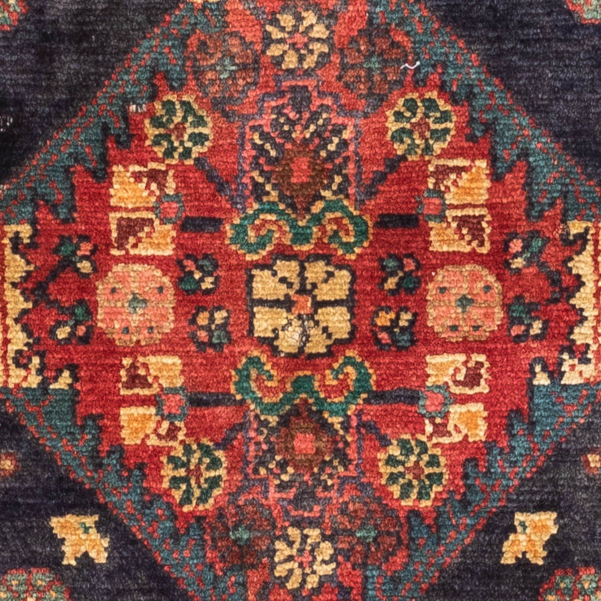 Persisk tæppe - Nomadisk - 118 x 79 cm - rød