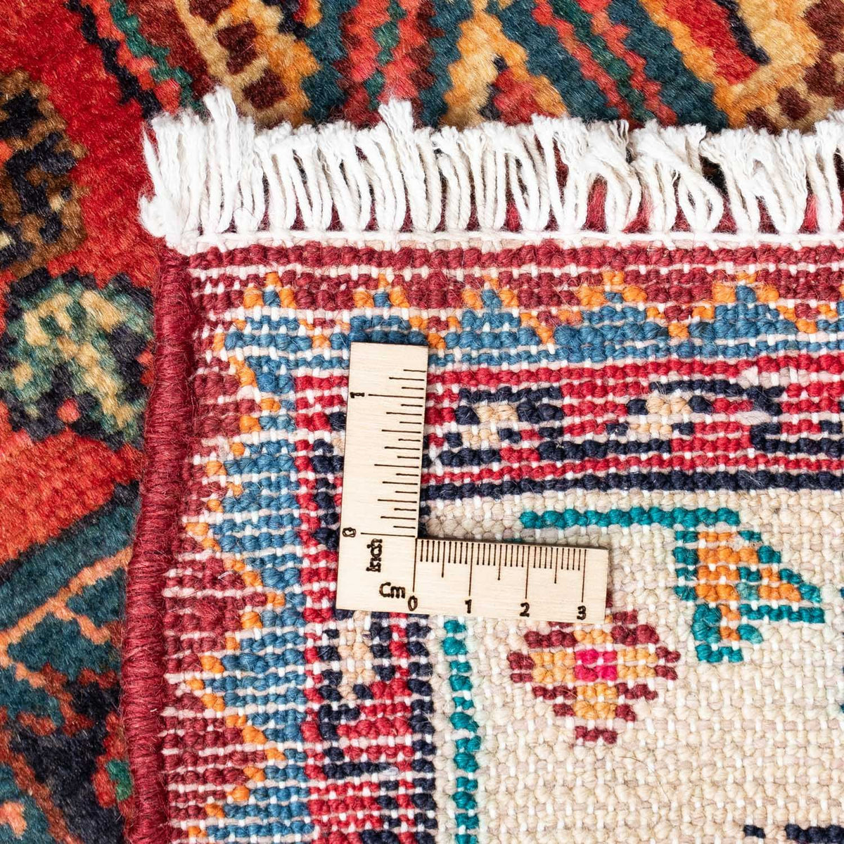 Persisk tæppe - Nomadisk - 118 x 79 cm - rød