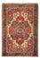 Persisk tæppe - Nomadisk - 123 x 87 cm - lysrød