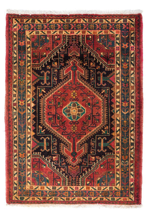 Persisk tæppe - Nomadisk - 130 x 95 cm - rød