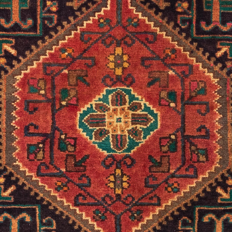 Persisk tæppe - Nomadisk - 130 x 95 cm - rød