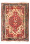 Tuserkan Tæppe 82x119cm - Persisk tæppe - Rektangulær / Rød / 82 x 119 cm Rektangulær