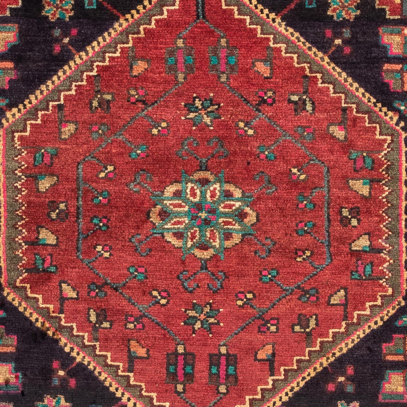 Persisk tæppe - Nomadisk - 136 x 90 cm - rød
