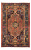 Persisk tæppe - Nomadisk - 140 x 86 cm - lysrød