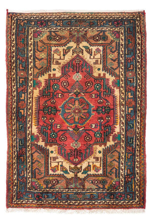 Persisk tæppe - Nomadisk - 120 x 85 cm - rød