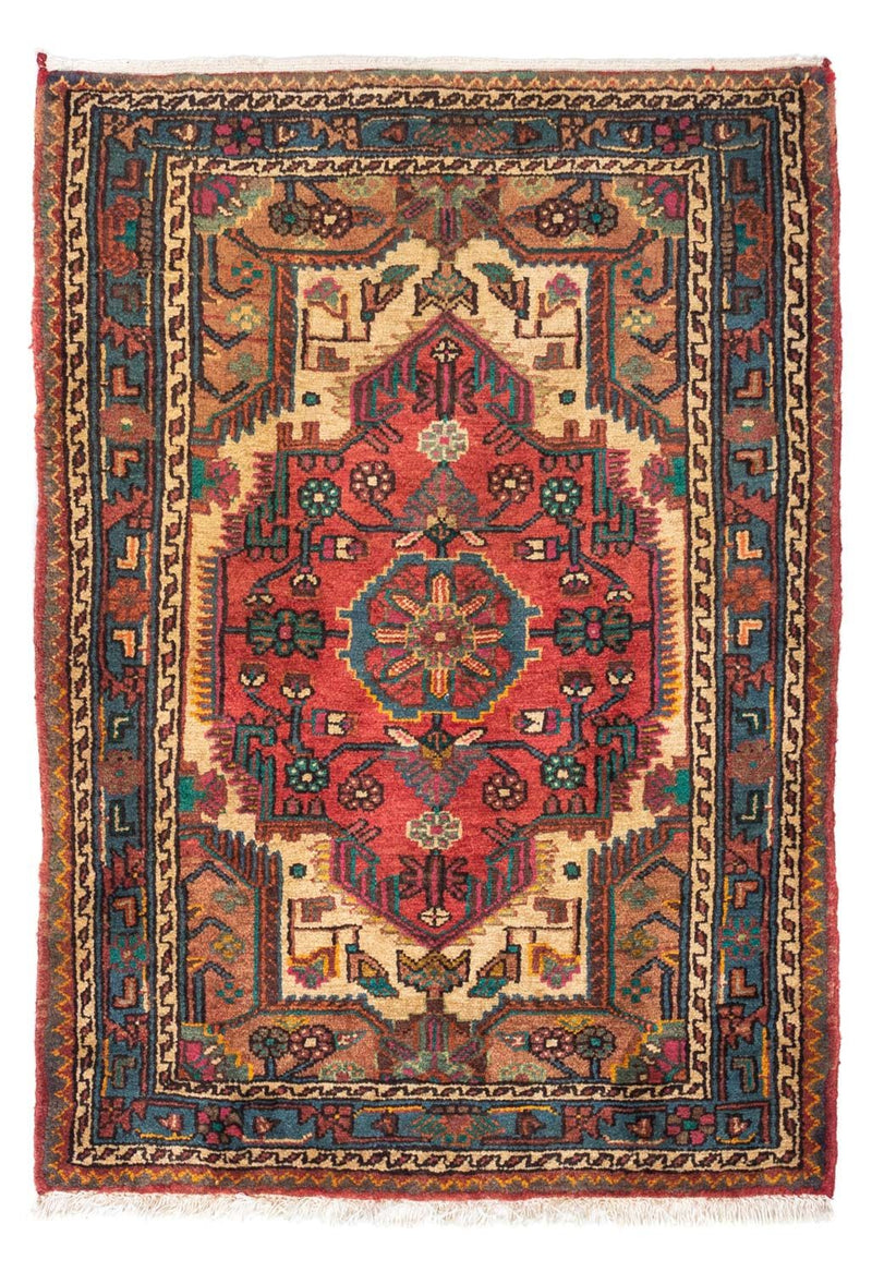 Persisk tæppe - Nomadisk - 120 x 85 cm - rød