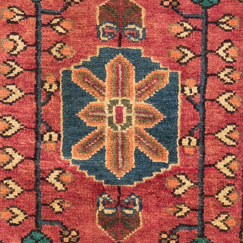 Persisk tæppe - Nomadisk - 138 x 92 cm - rød