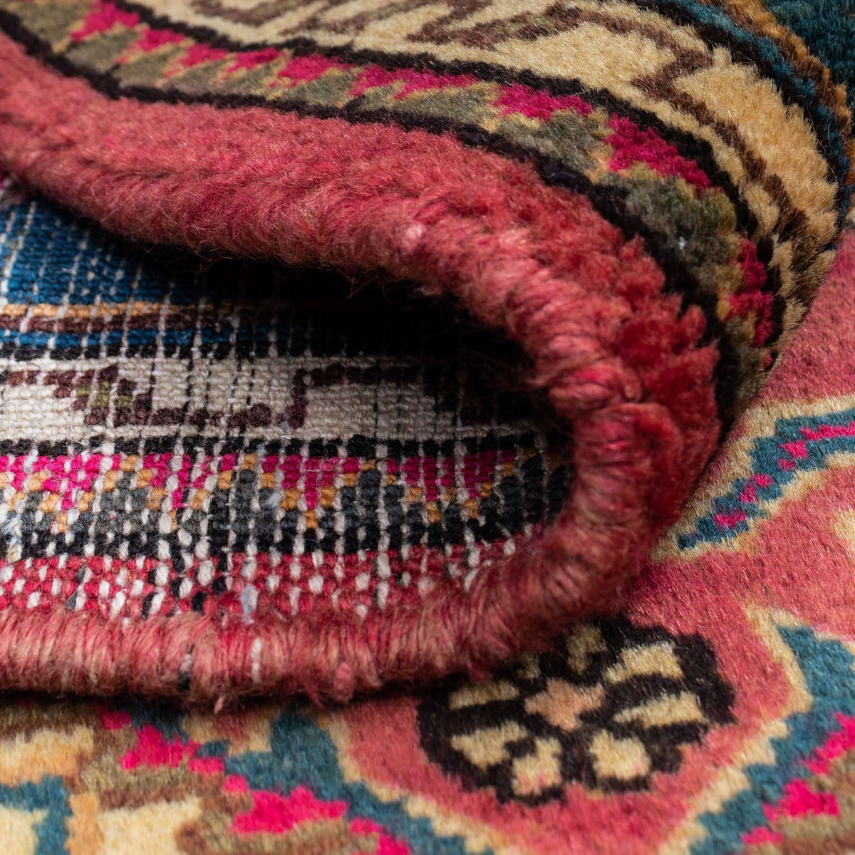 Persisk tæppe - Nomadisk - 138 x 92 cm - rød