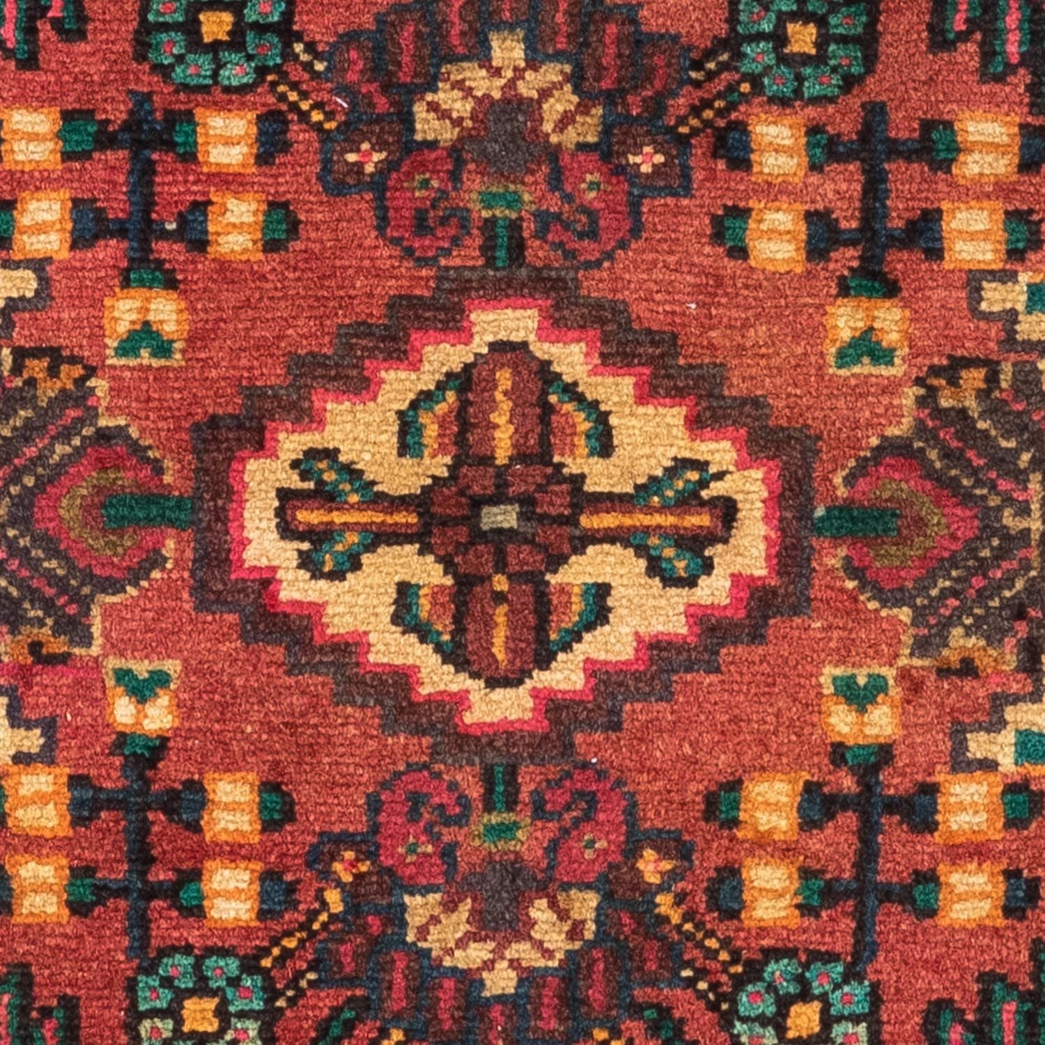 Persisk tæppe - Nomadisk - 130 x 80 cm - rød
