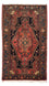 Persisk tæppe - Nomadisk - 129 x 78 cm - lysrød