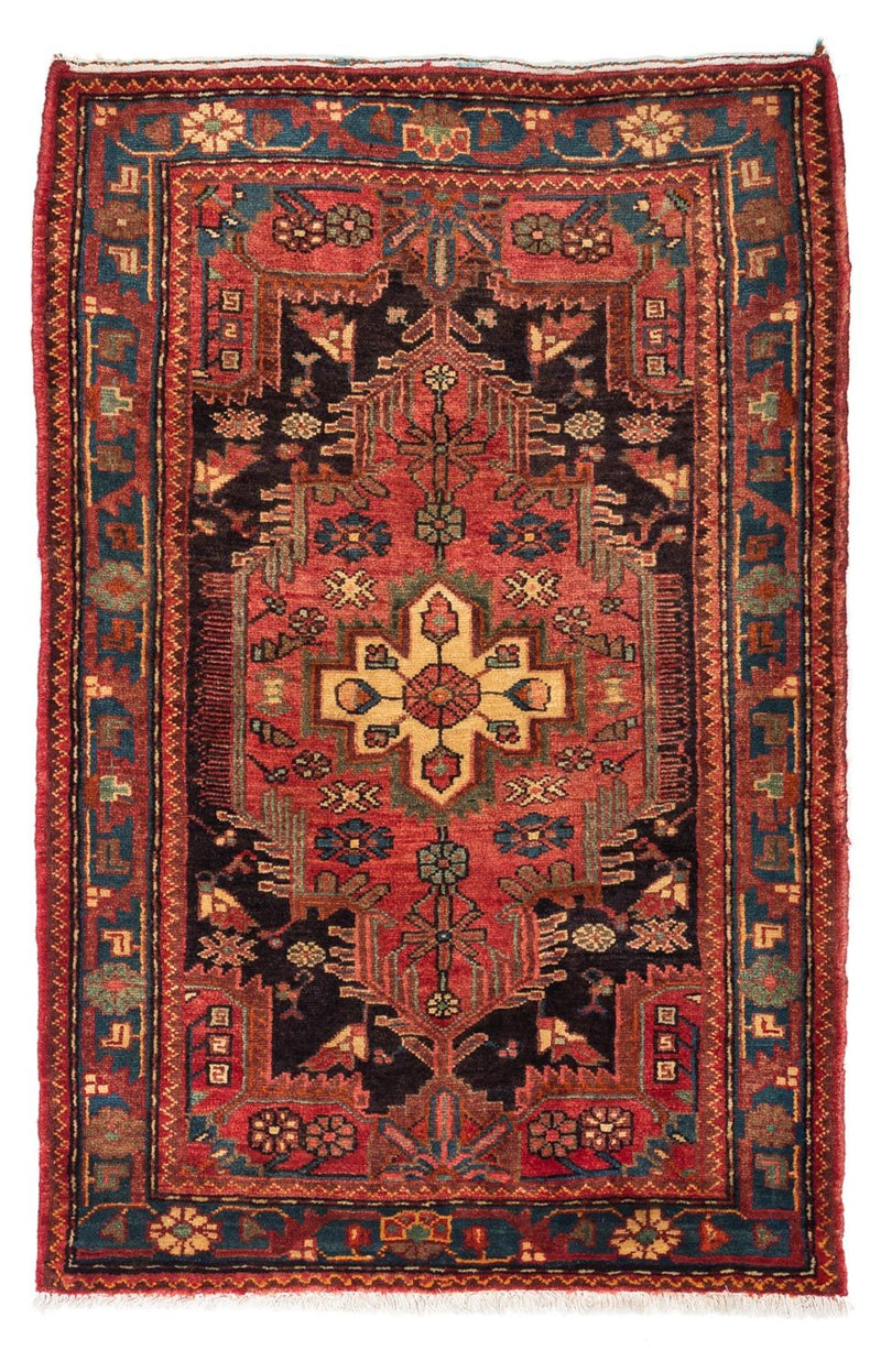Persisk tæppe - Nomadisk - 130 x 84 cm - rød