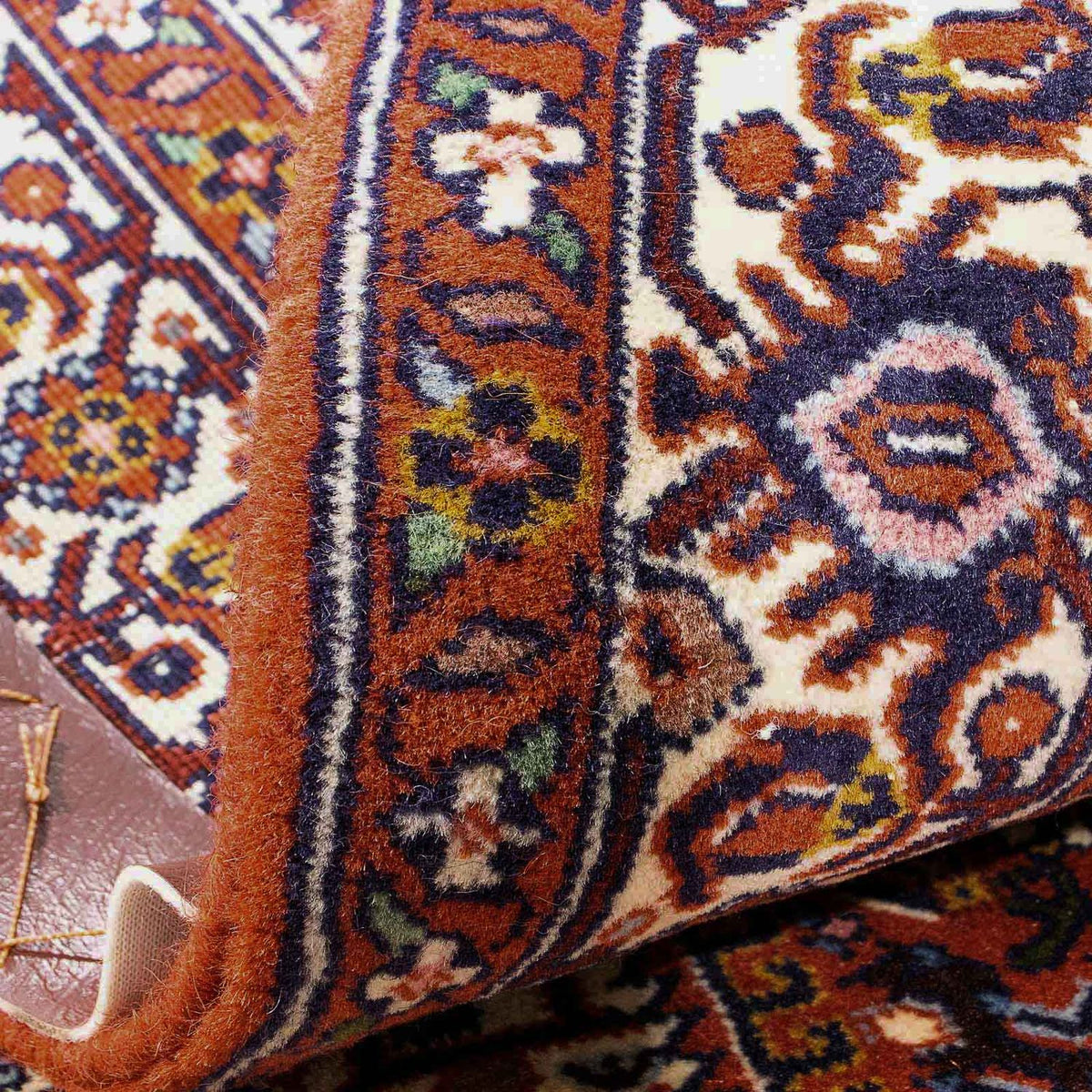 Persisk tæppe - Bijar - 160 x 101 cm - orange