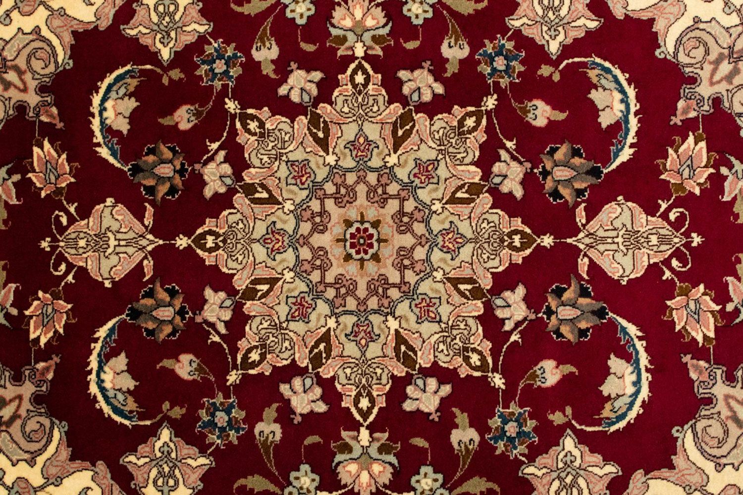 Persisk tæppe - Tabriz - Royal - 150 x 100 cm - rød