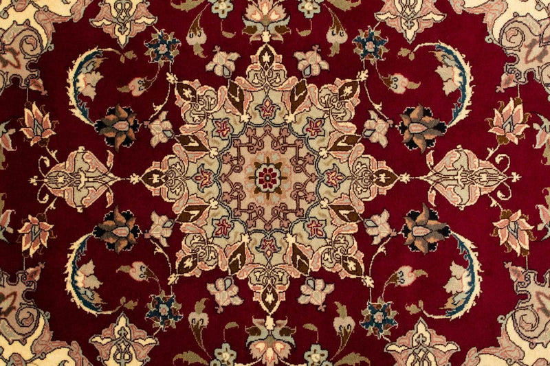Persisk tæppe - Tabriz - Royal - 150 x 100 cm - rød