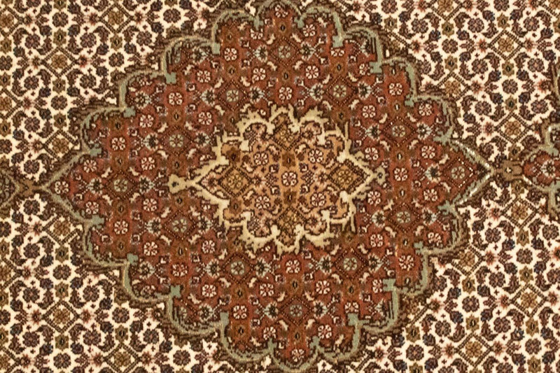 Persisk tæppe - Tabriz - Royal - 150 x 107 cm - beige