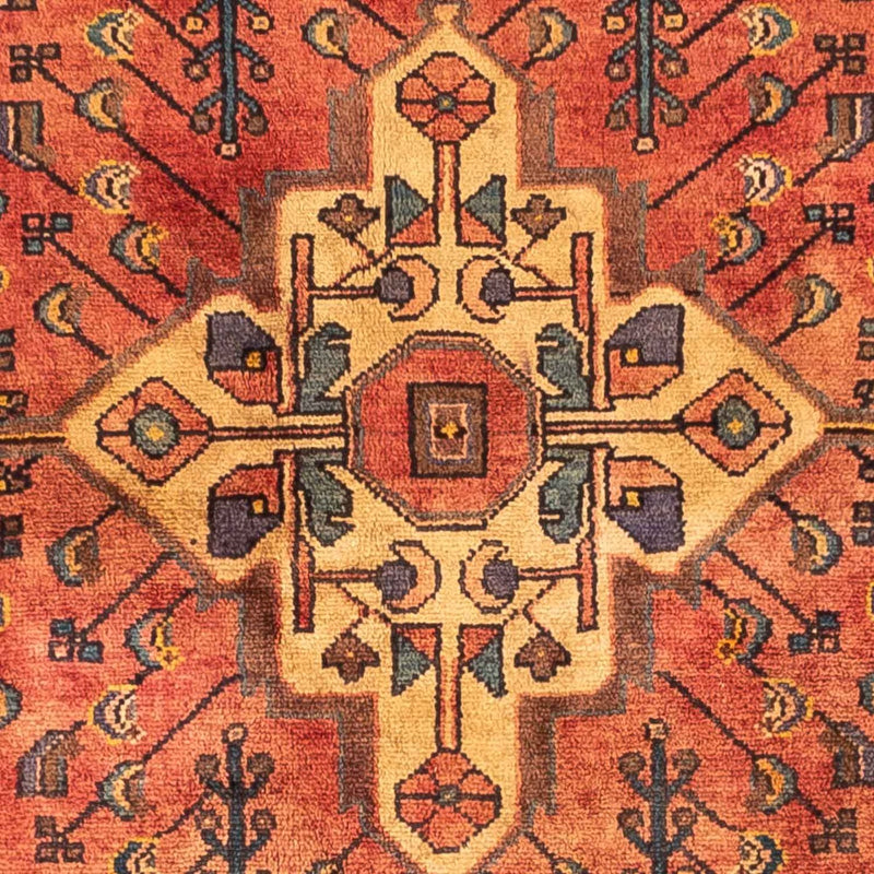 Persisk tæppe - Nomadisk - 242 x 147 cm - lysrød