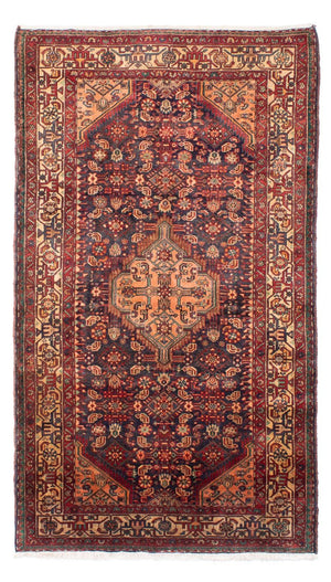 Persisk tæppe - Nomadisk - 241 x 141 cm - brun