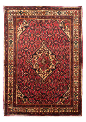 Persisk tæppe - Nomadisk - 210 x 150 cm - rød