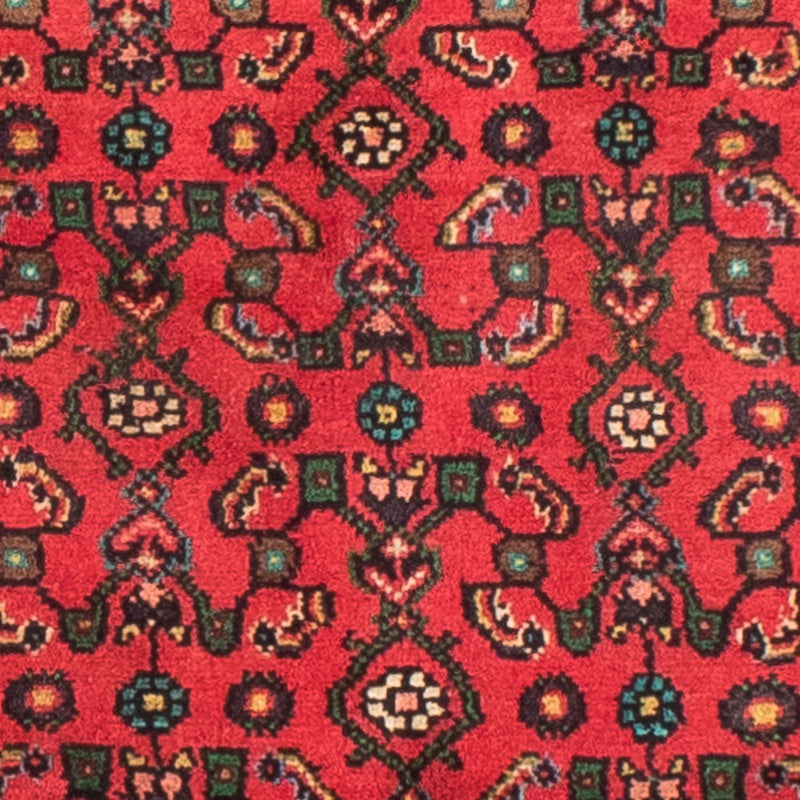 Persisk tæppe - Nomadisk - 199 x 150 cm - mørkerød