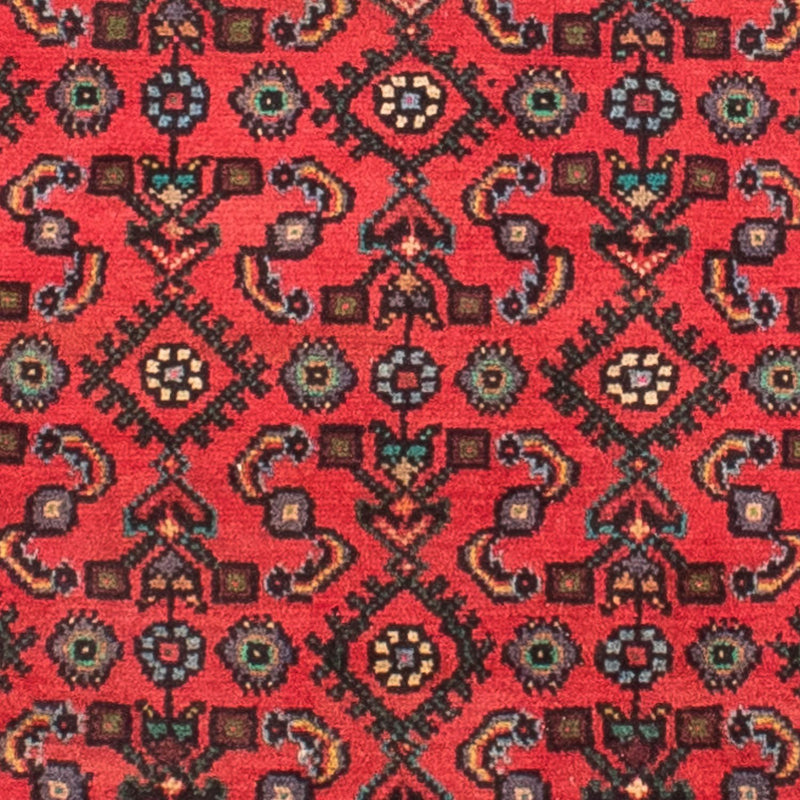 Persisk tæppe - Nomadisk - 190 x 150 cm - mørkerød