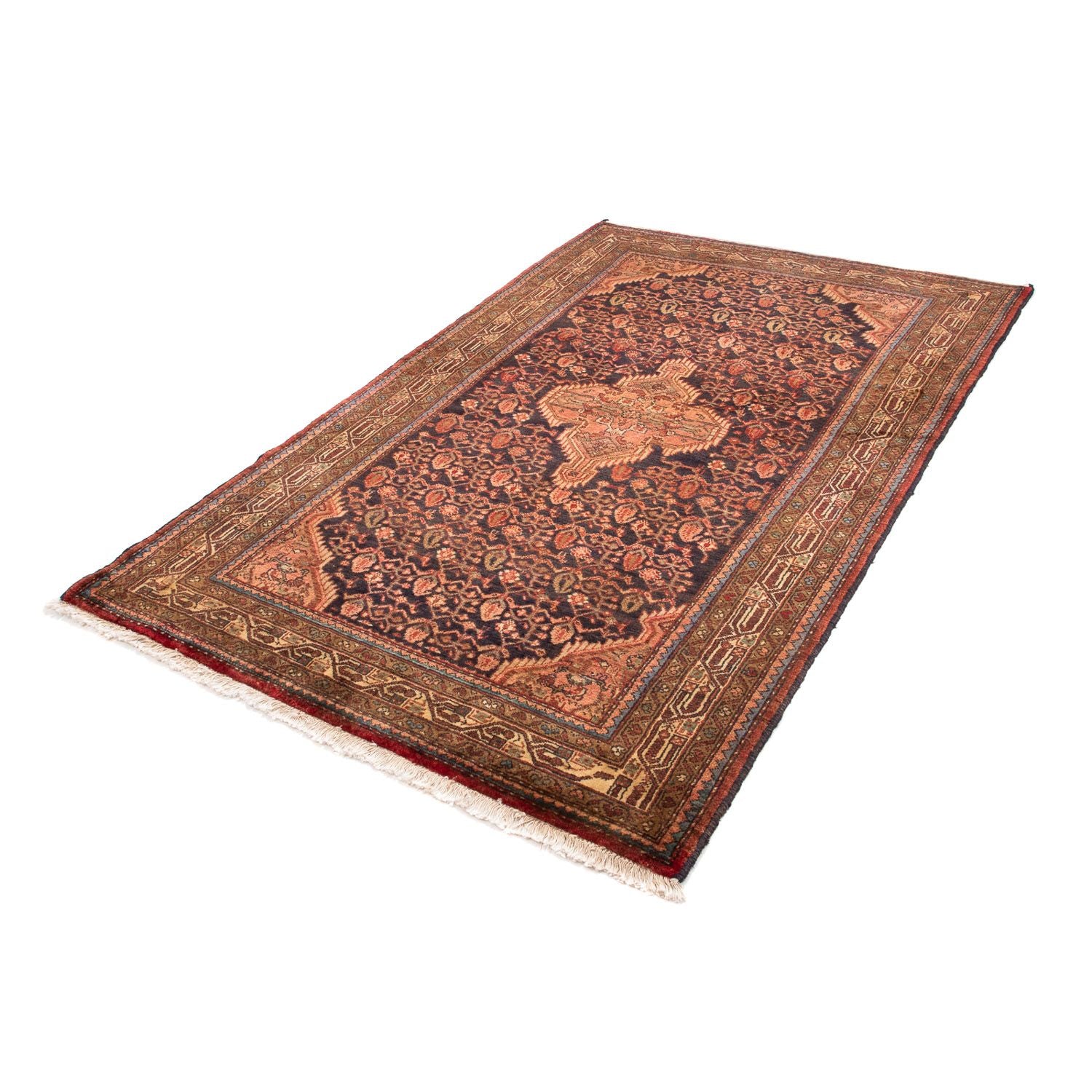 Persisk tæppe - Nomadisk - 207 x 128 cm - brun