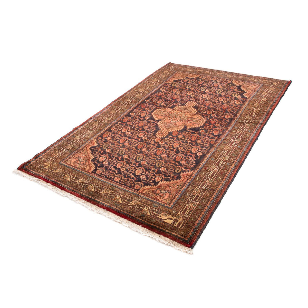 Persisk tæppe - Nomadisk - 207 x 128 cm - brun