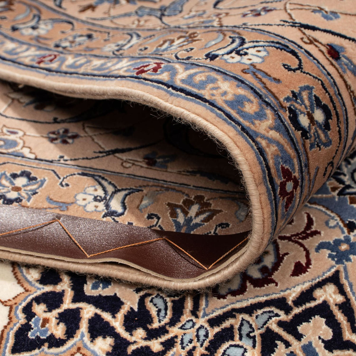 Persisk tæppe - Nain - Premium - 346 x 212 cm - beige