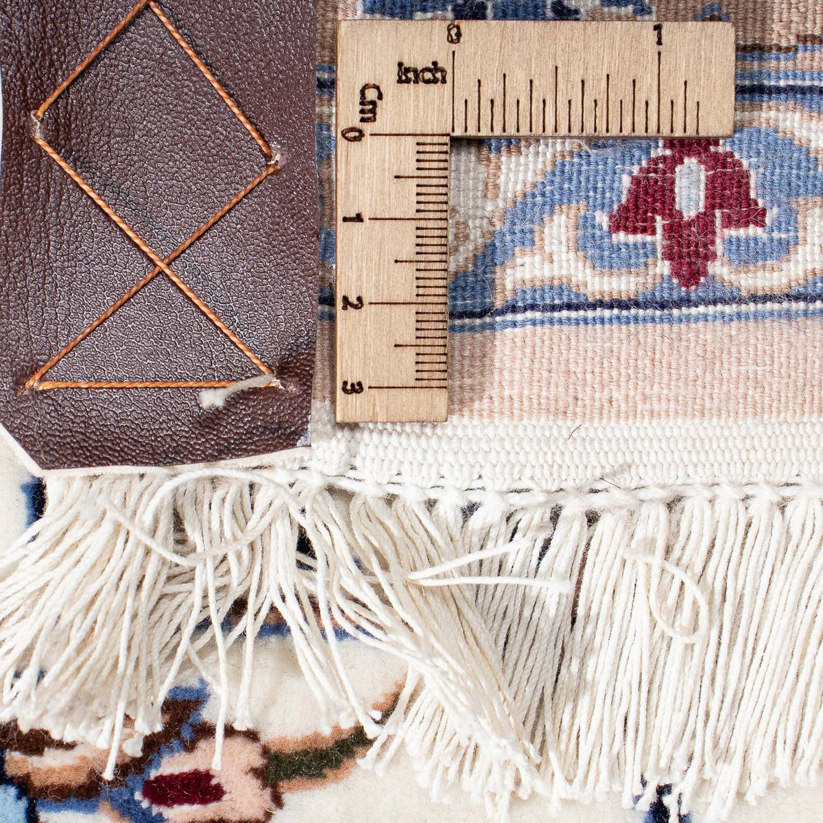 Persisk tæppe - Nain - Premium - 346 x 212 cm - beige