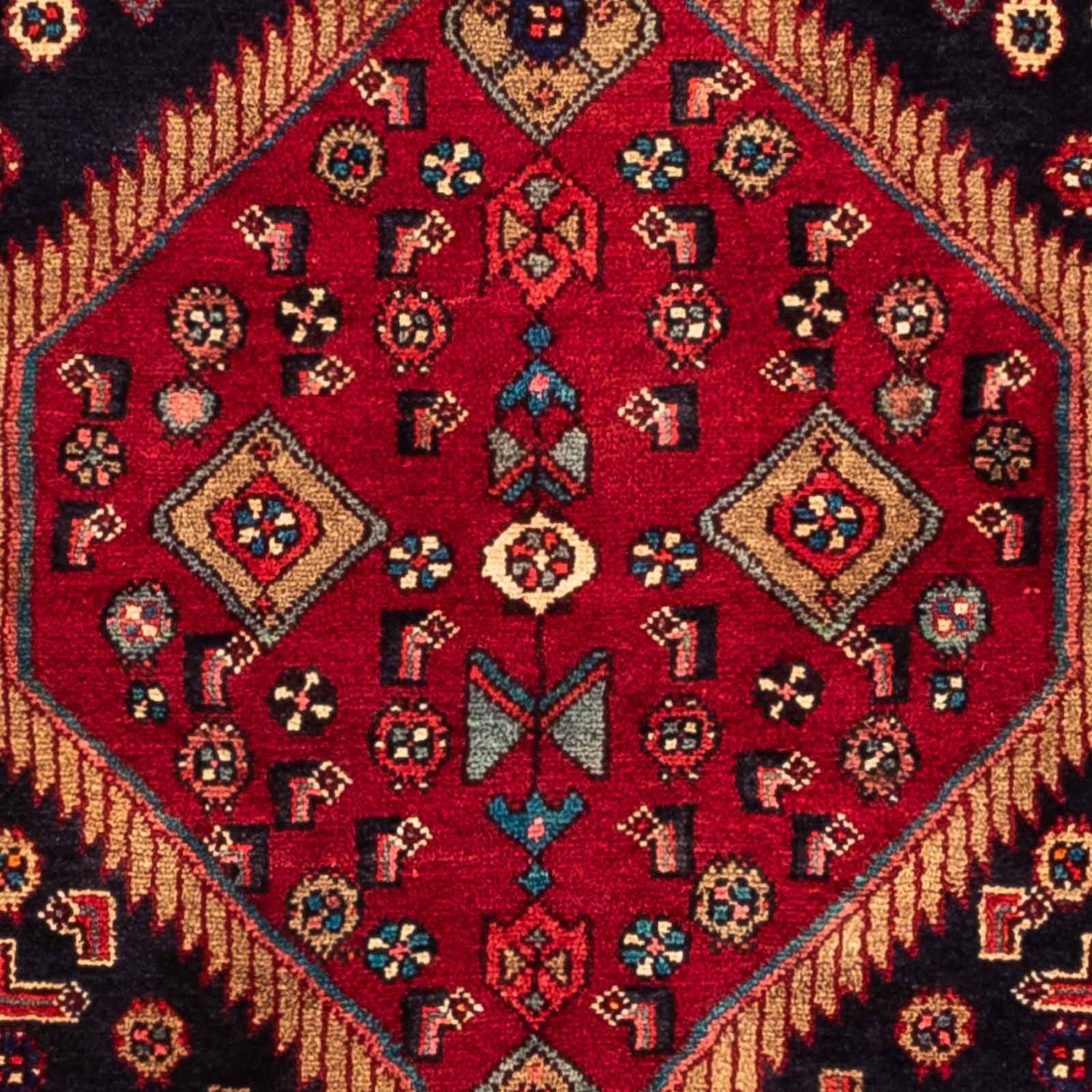 Persisk tæppe - Nomadisk - 225 x 160 cm - mørkeblå
