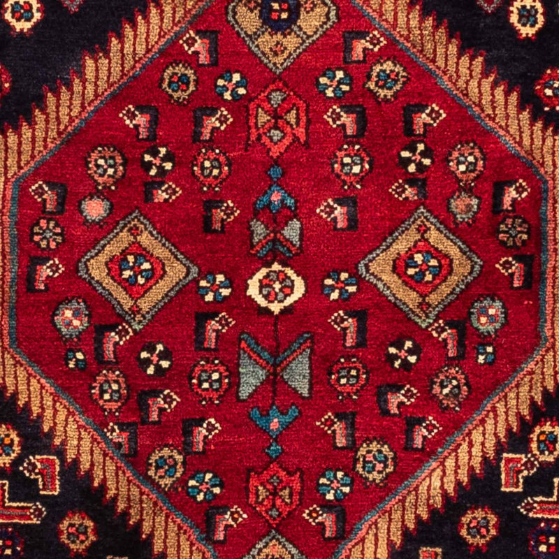 Persisk tæppe - Nomadisk - 225 x 160 cm - mørkeblå