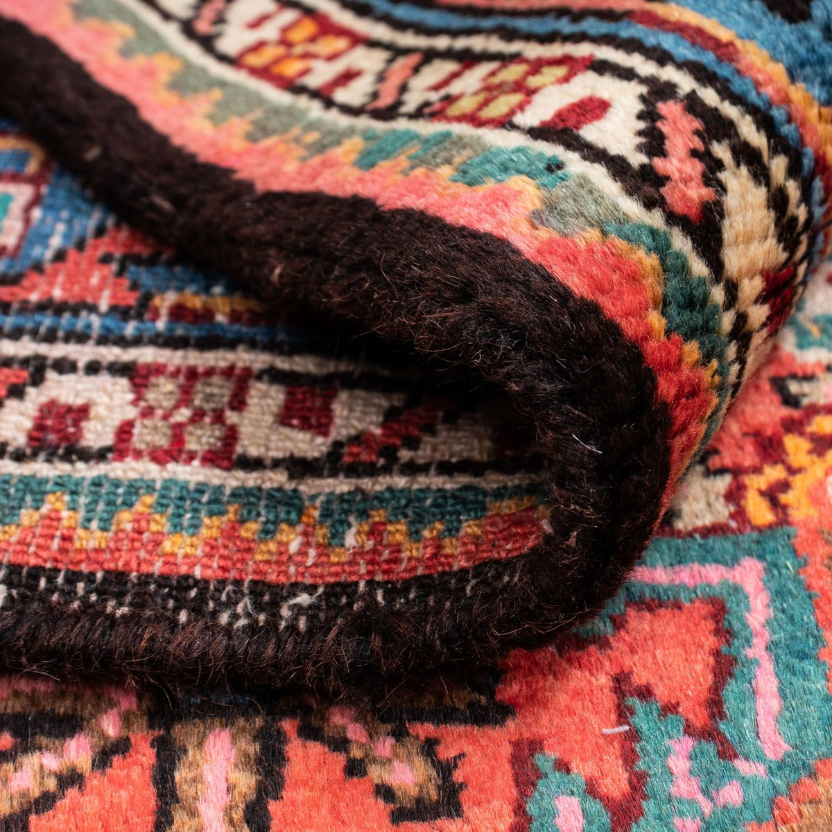 Persisk tæppe - Nomadisk - 130 x 85 cm - rød