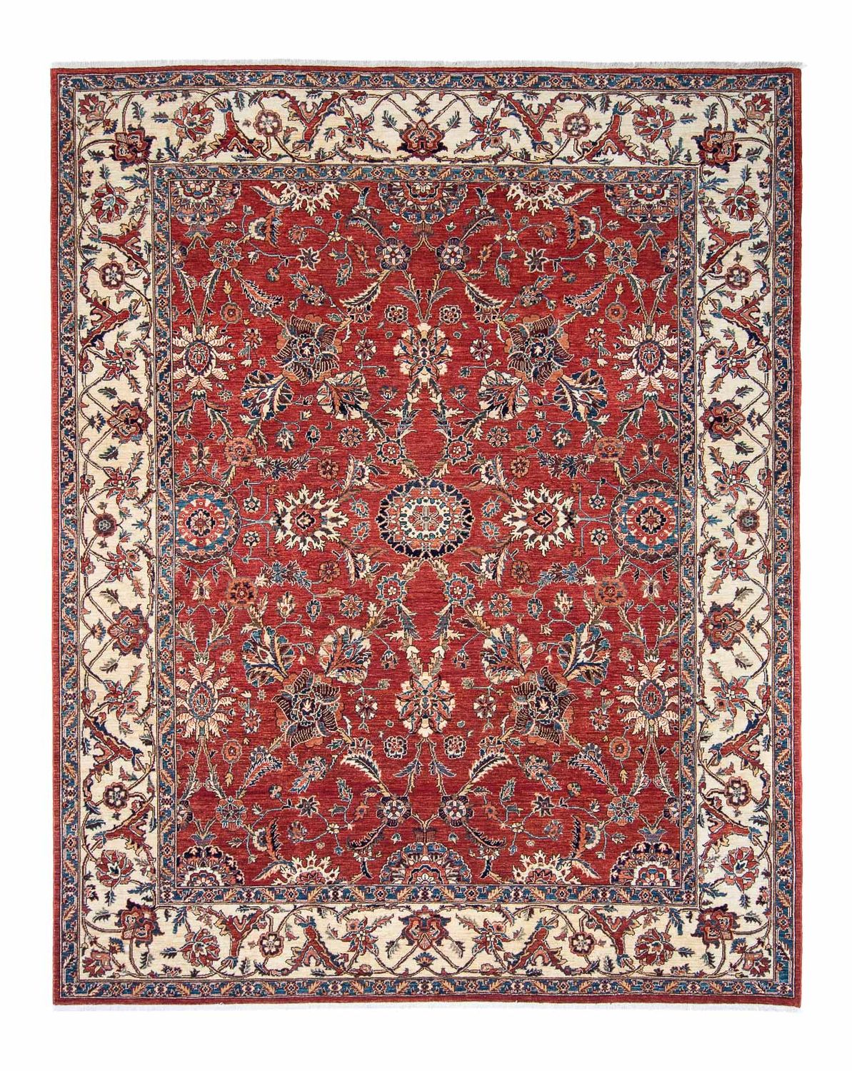 Ziegler Carpet - 296 x 243 cm - mørkerød