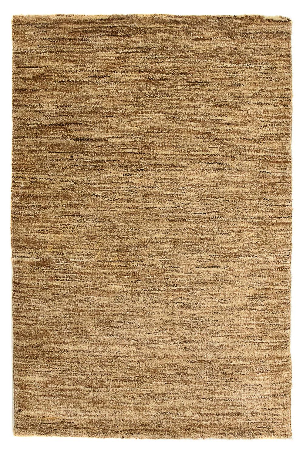 Gabbeh-tæppe - Indus - 94 x 64 cm - lys brun