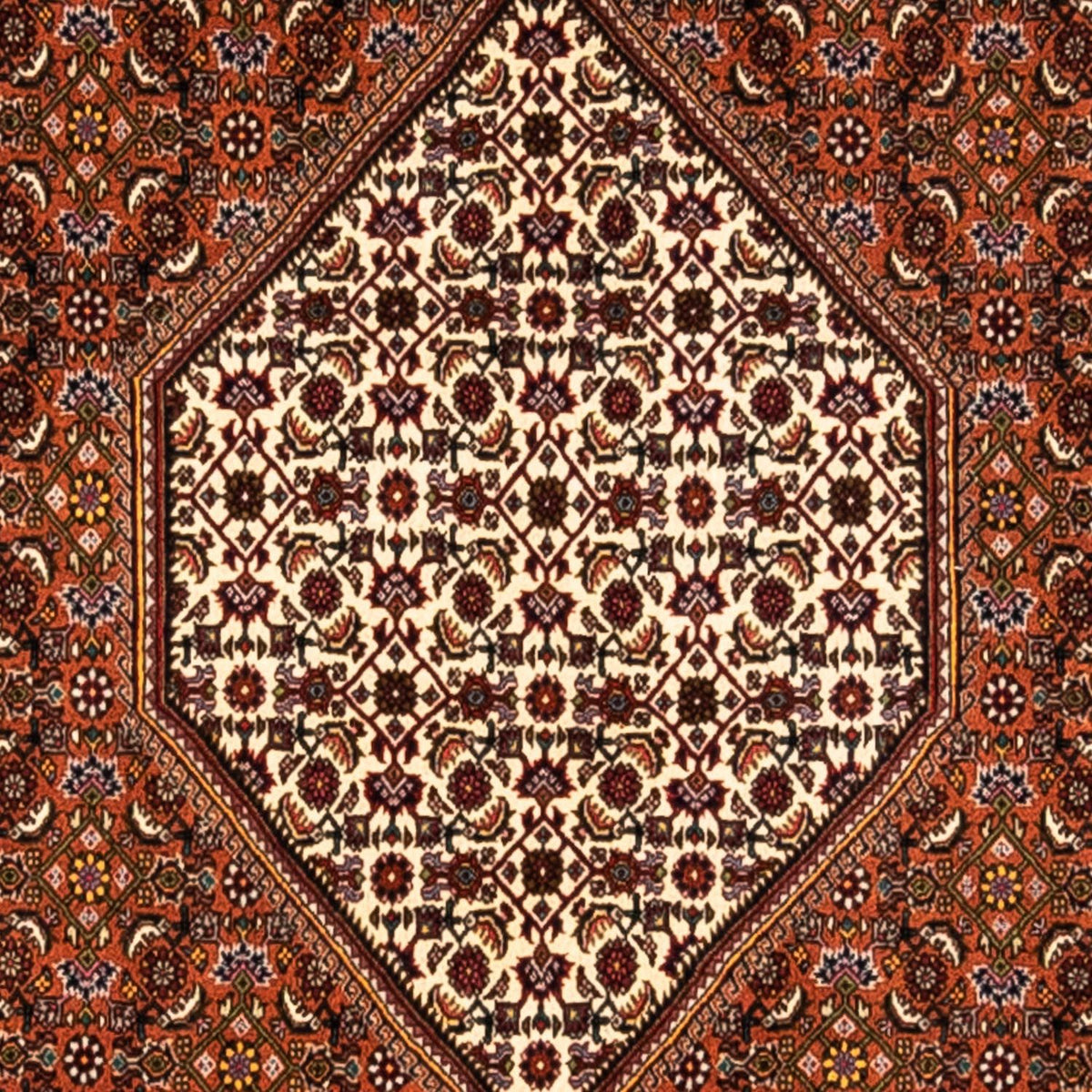 Persisk tæppe - Tabriz - 295 x 212 cm - rust