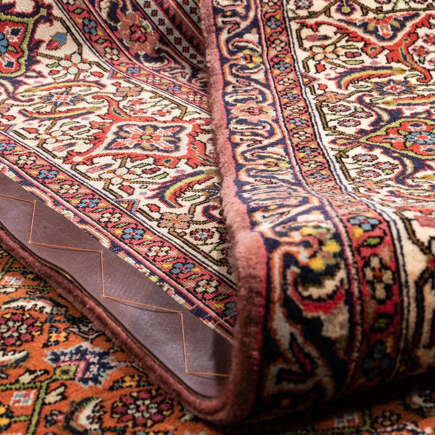 Persisk tæppe - Tabriz - 295 x 212 cm - rust