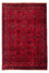 Afghansk tæppe - Kunduz - 301 x 205 cm - mørkerød