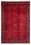 Afghansk tæppe - Kunduz - 287 x 199 cm - mørkerød