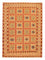 Kelim-tæppe - orientalsk - 226 x 180 cm - mørkerød