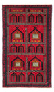 Baluch-tæppe 132x81cm - Orientalsk tæppe