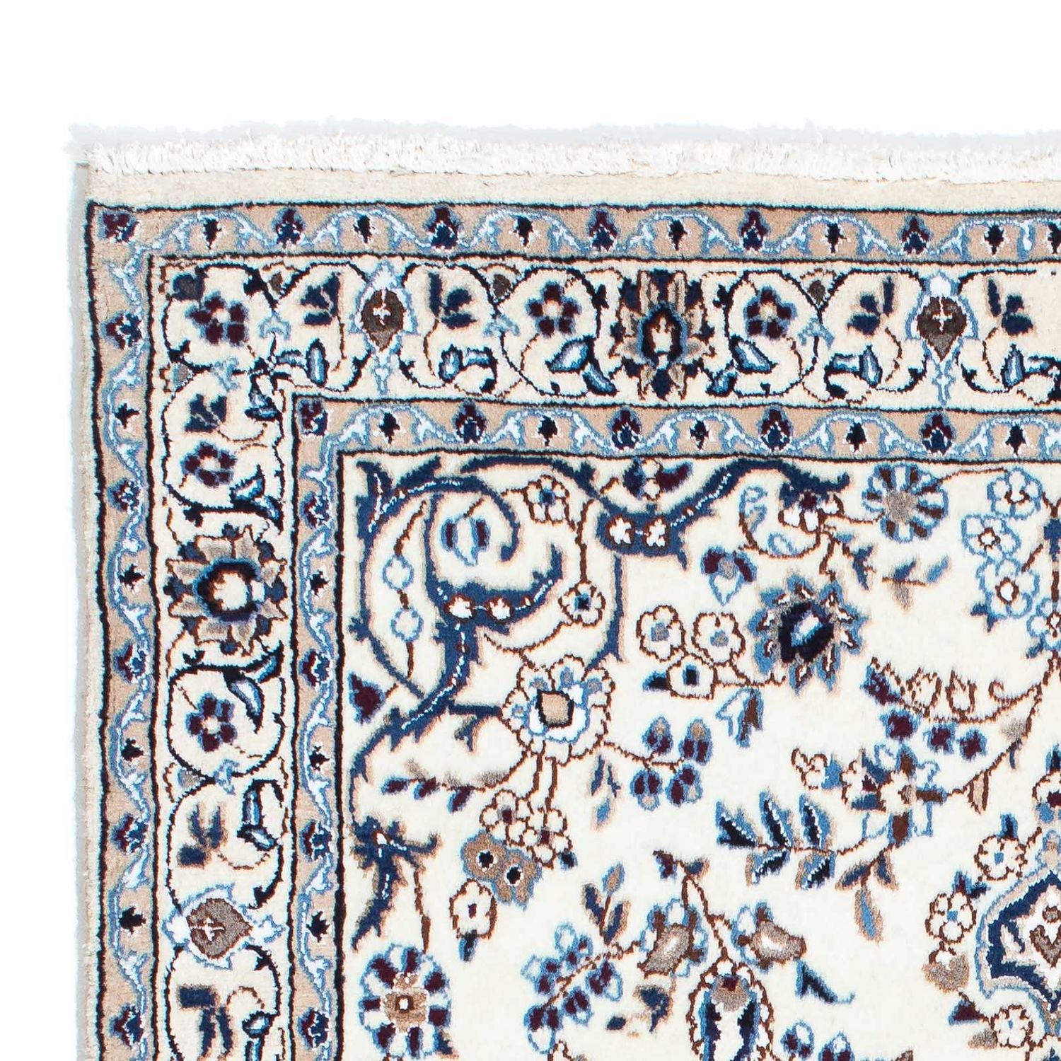 Persisk tæppe - Nain - Royal - 187 x 114 cm - beige