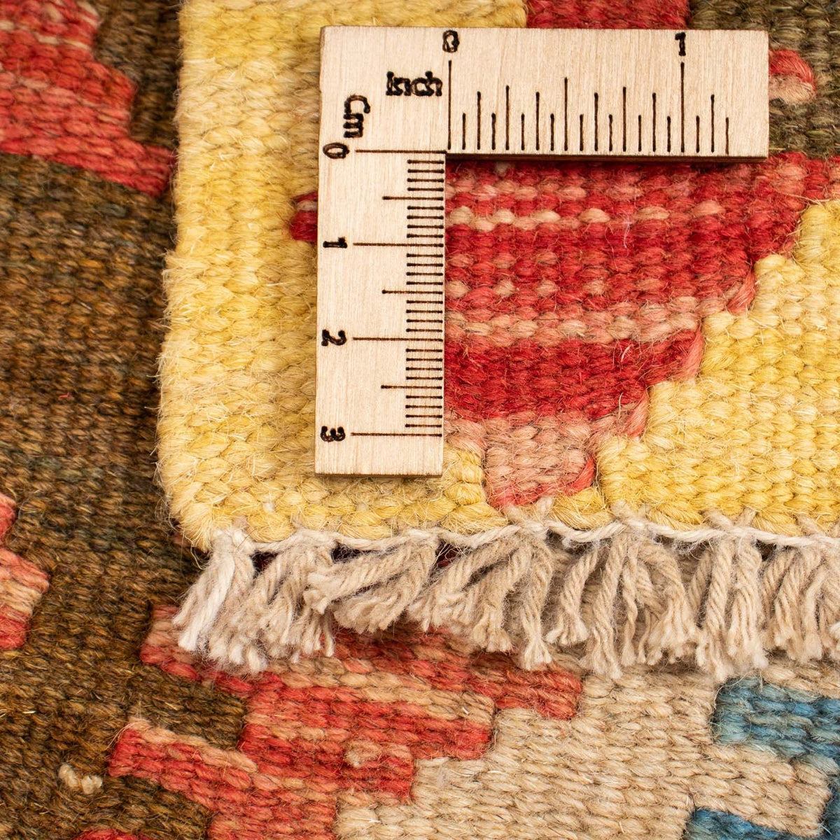 Kelim Carpet - Splash - 125 x 80 cm - flerfarvet