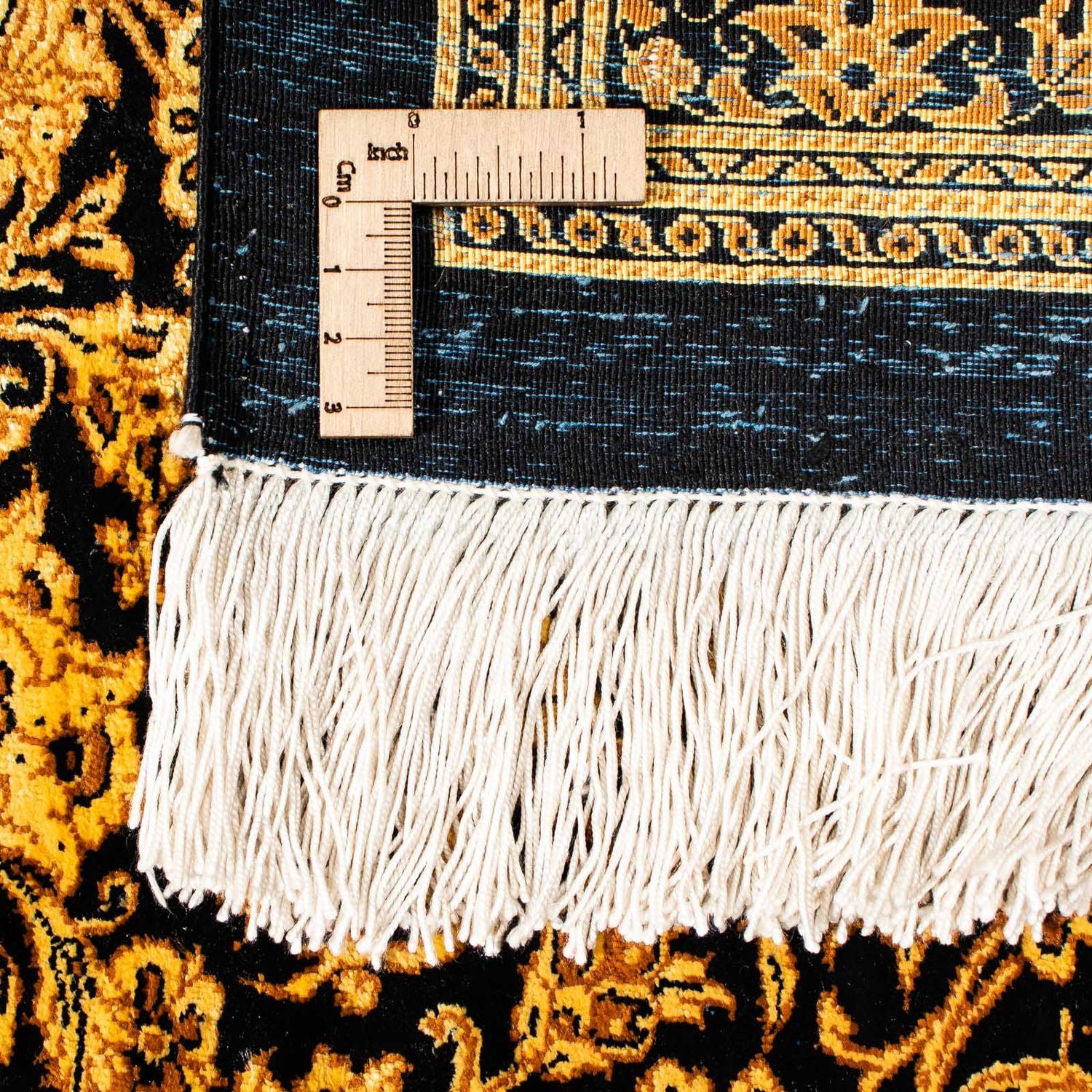 Persisk tæppe - Ghom - 295 x 193 cm - guld
